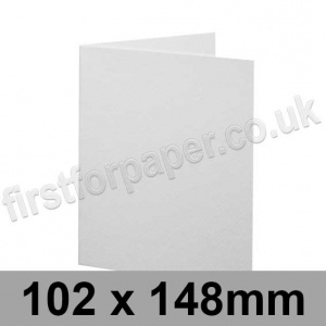 Brampton Felt Marked, Pre-Creased, Single Fold Cards, 280gsm, 102 x 148mm, Extra White